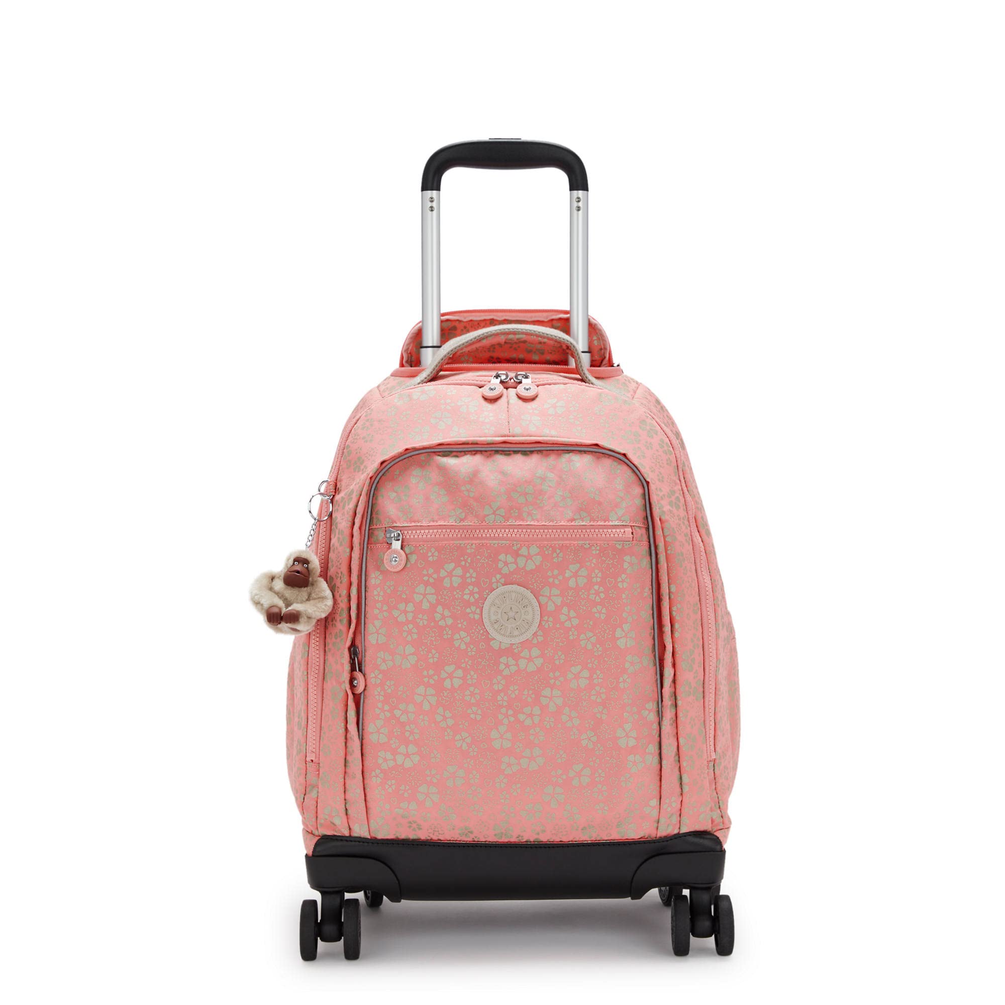 School Bag - Wheeled - Orange