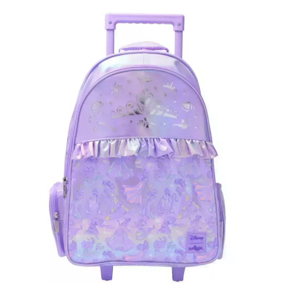 School Bag - Wheeled - Purple