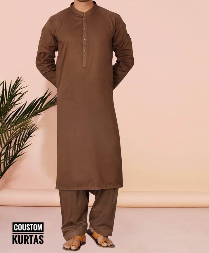 Shalwar Kameez - Brown