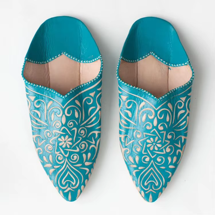 Slippers - Teal