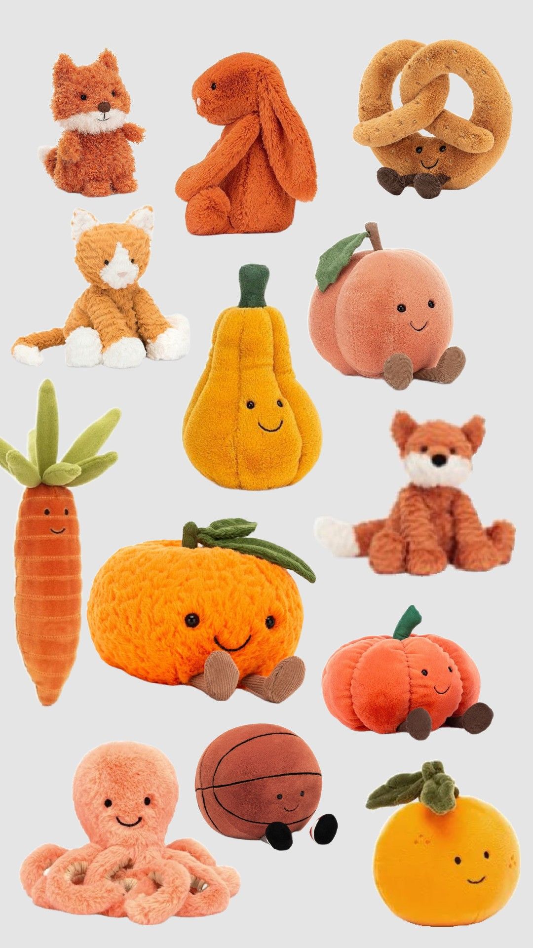 Stuffed Animal - Orange