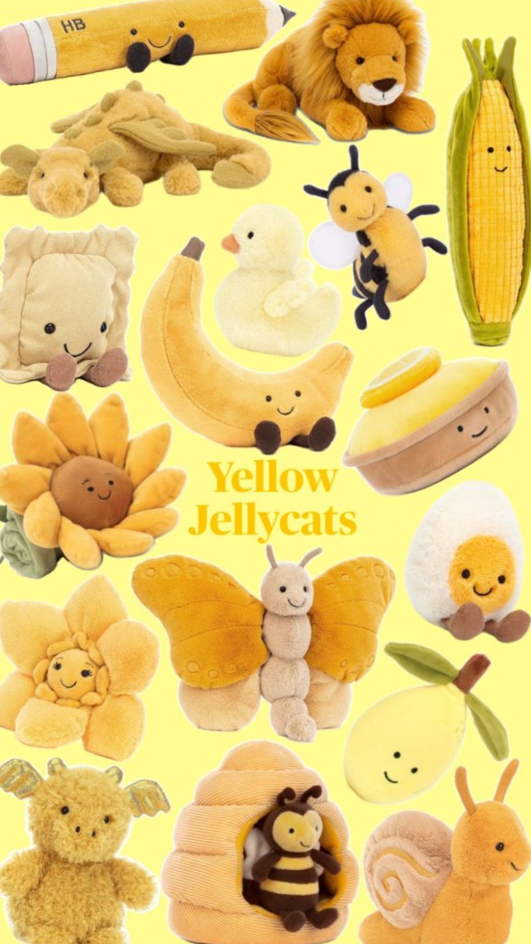 Stuffed Animal - Yellow
