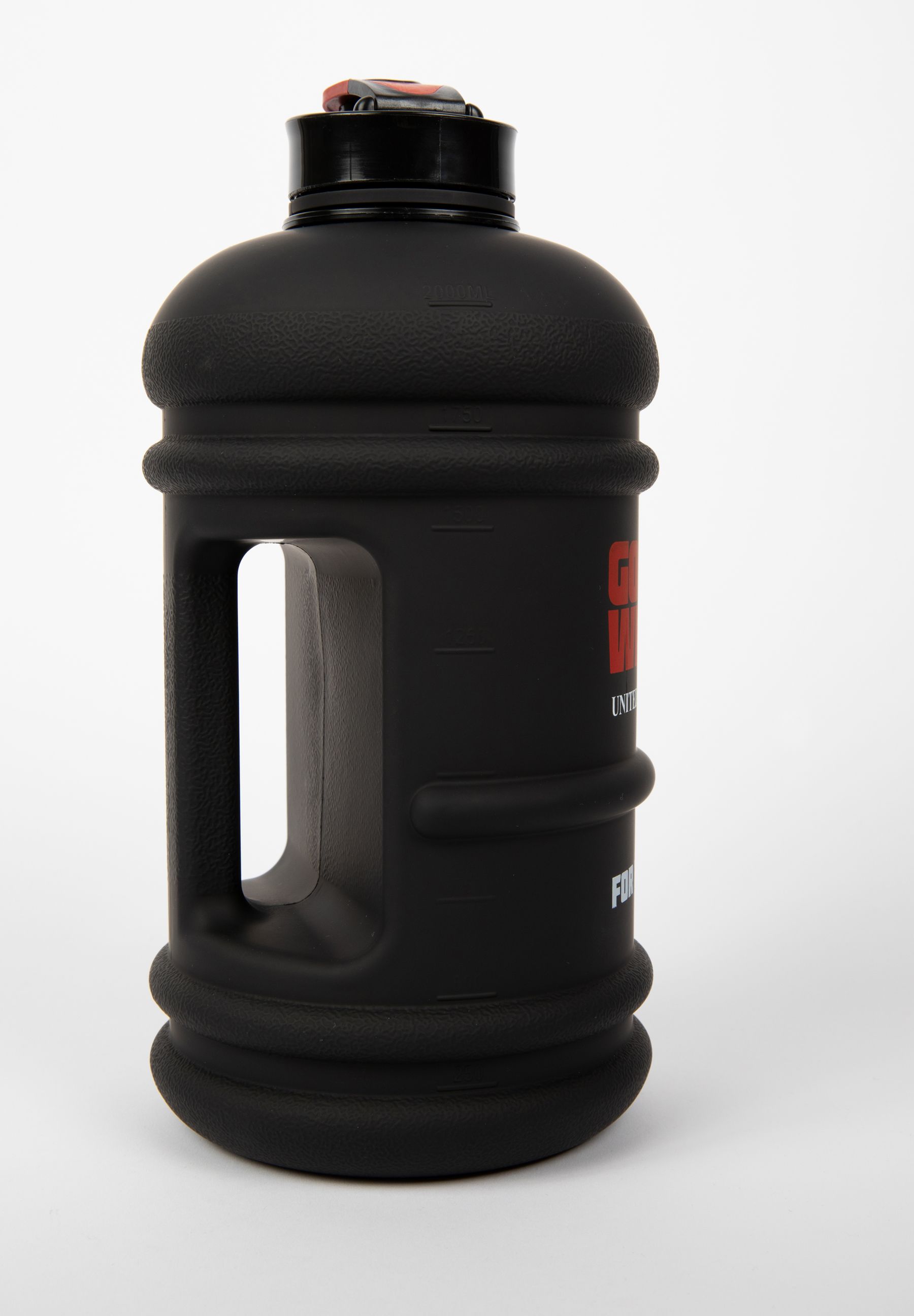 Water Bottle - Plastic - Black