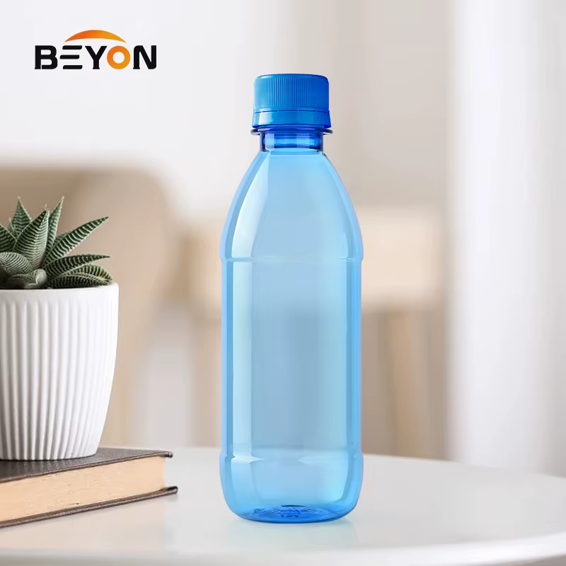 Water Bottle - Plastic - Blue