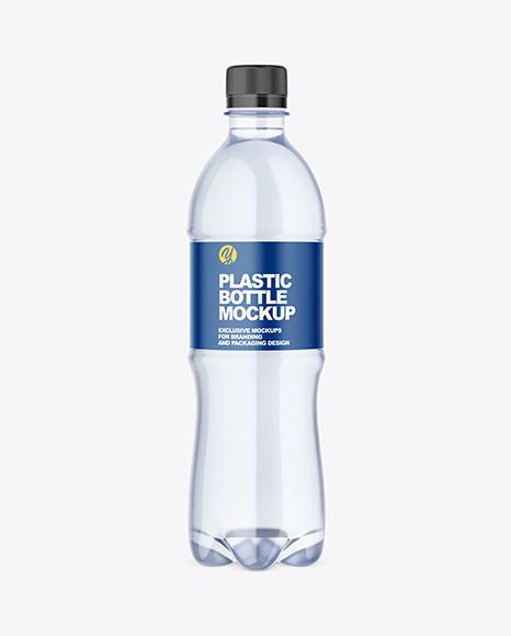 Water Bottle - Plastic - Blue