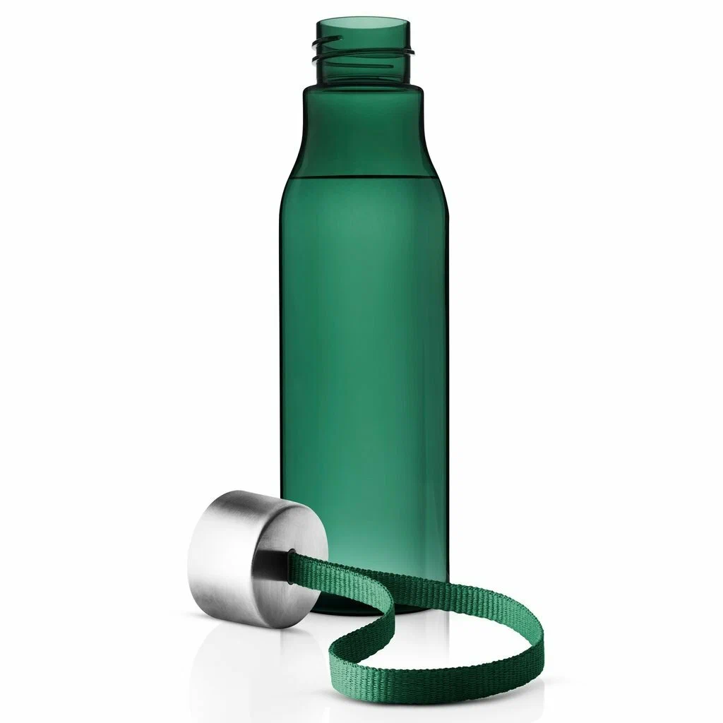 Water Bottle - Plastic - Green