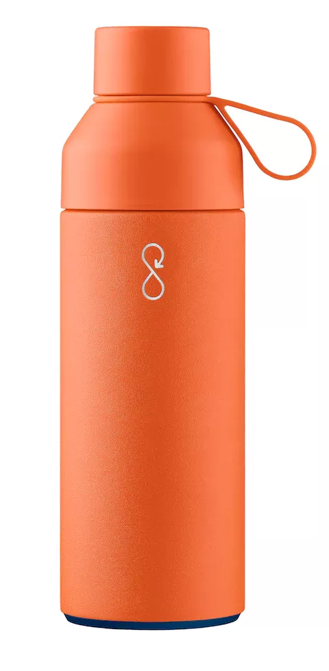 Water Bottle - Plastic - Orange