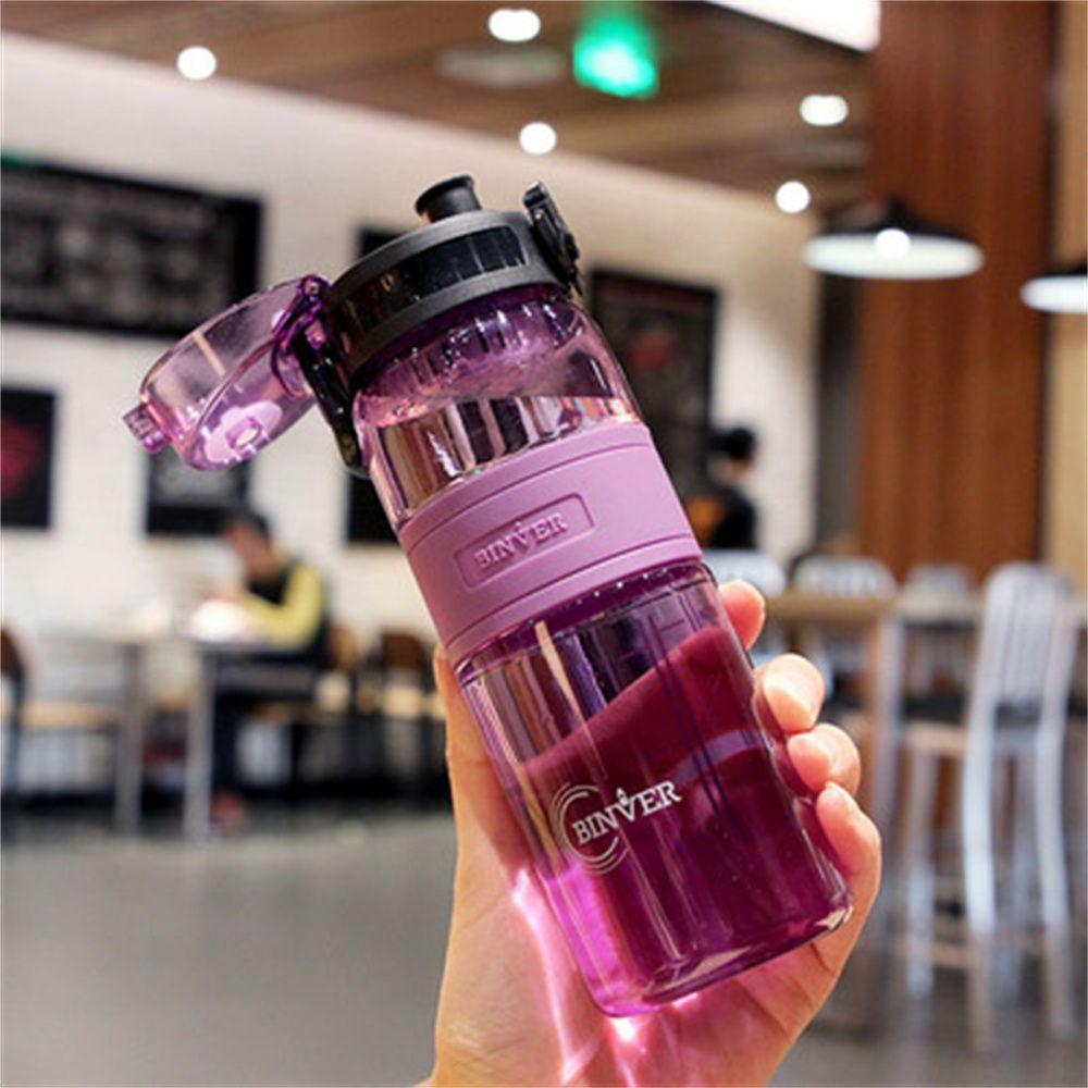 Water Bottle - Plastic - Purple