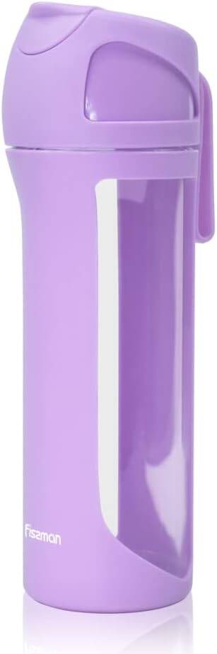 Water Bottle - Plastic - Purple