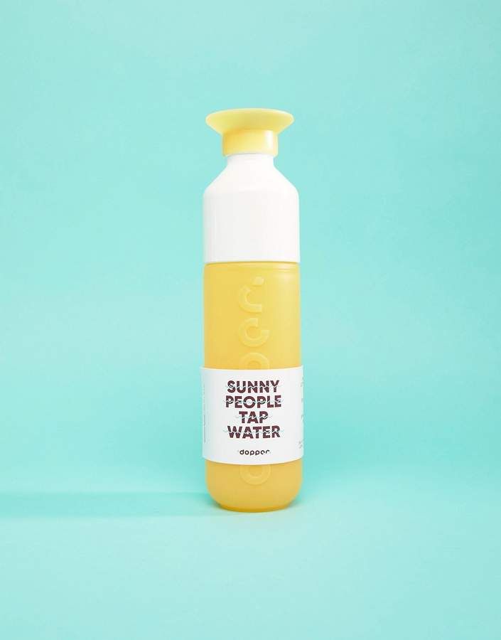 Water Bottle - Plastic - Yellow