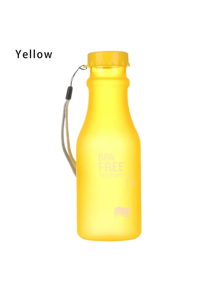 Water Bottle - Plastic - Yellow