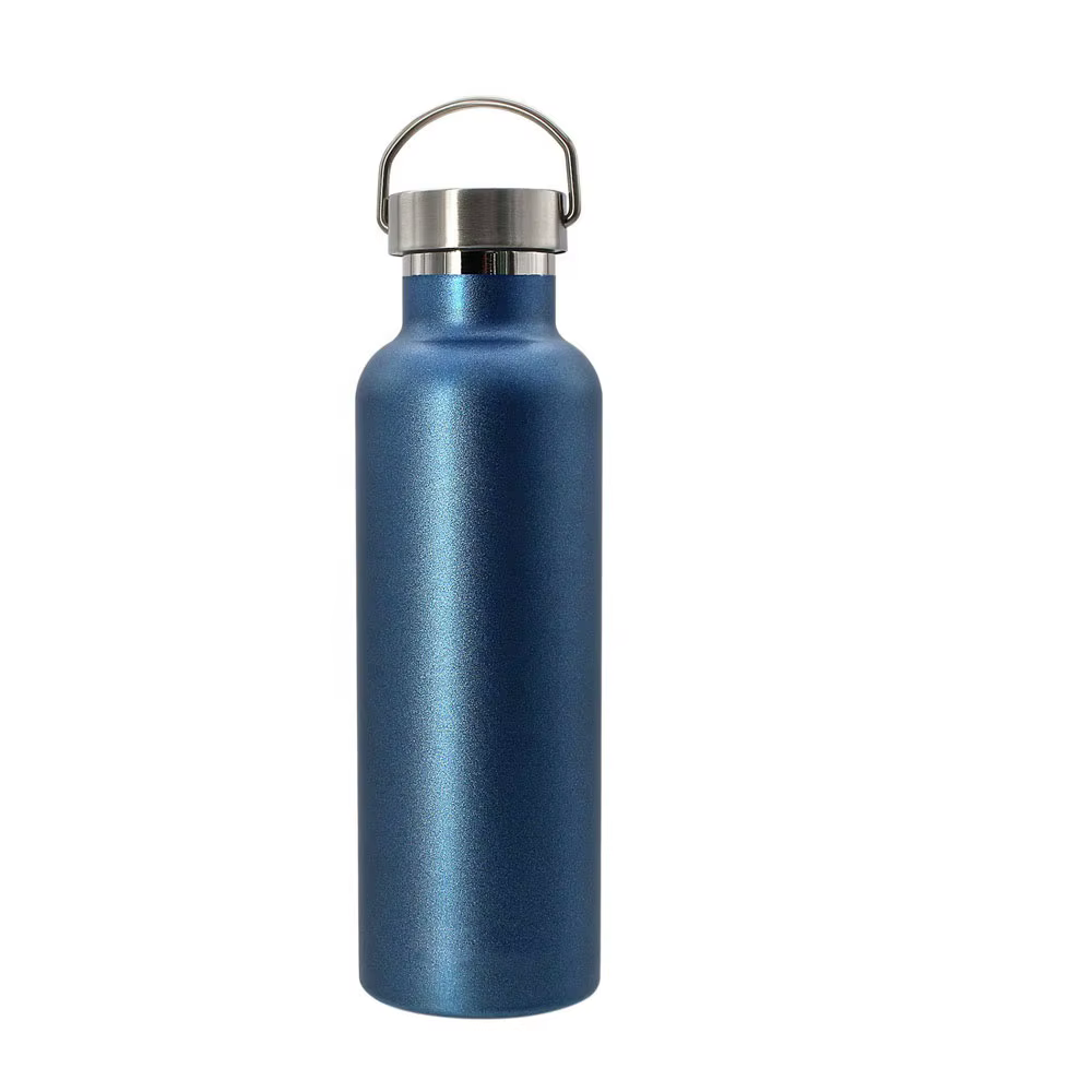 Water Bottle - Steel - Blue