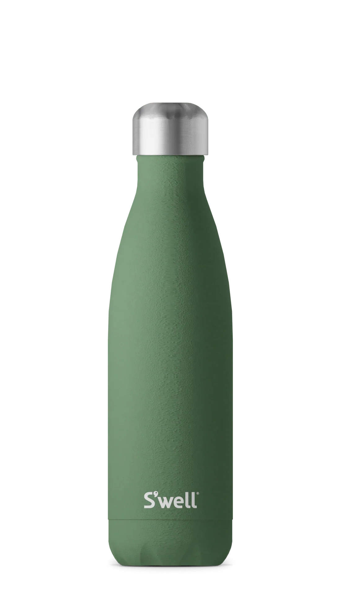 Water Bottle - Steel - Green