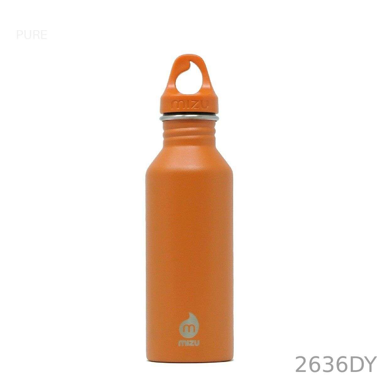 Water Bottle - Steel - Orange