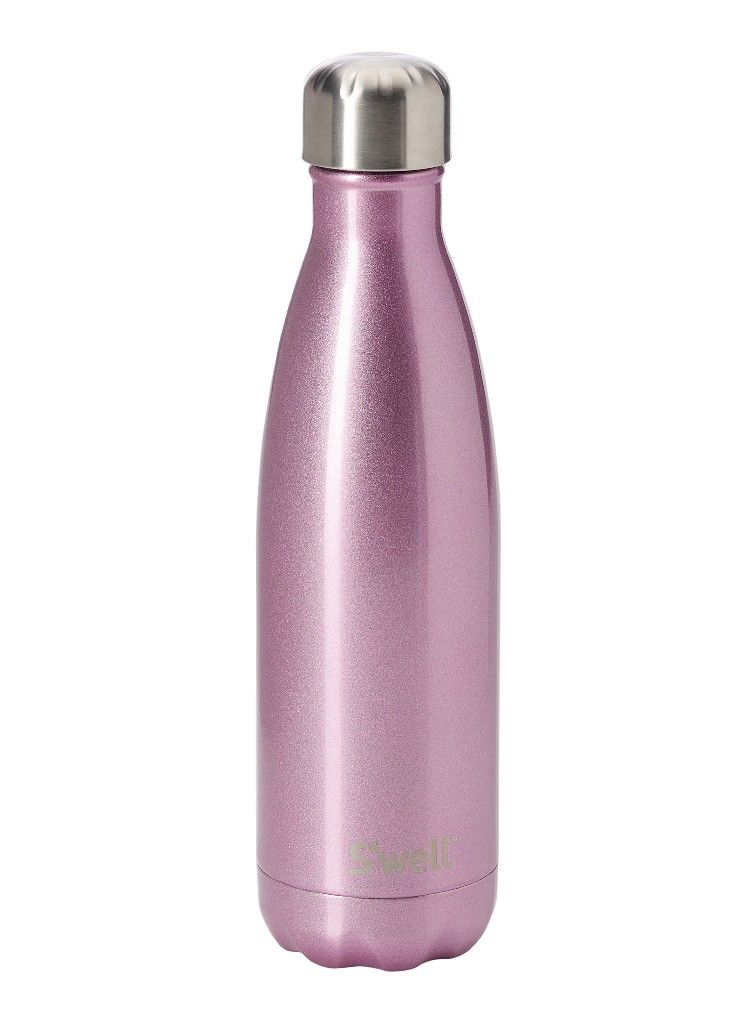 Water Bottle - Steel - Pink