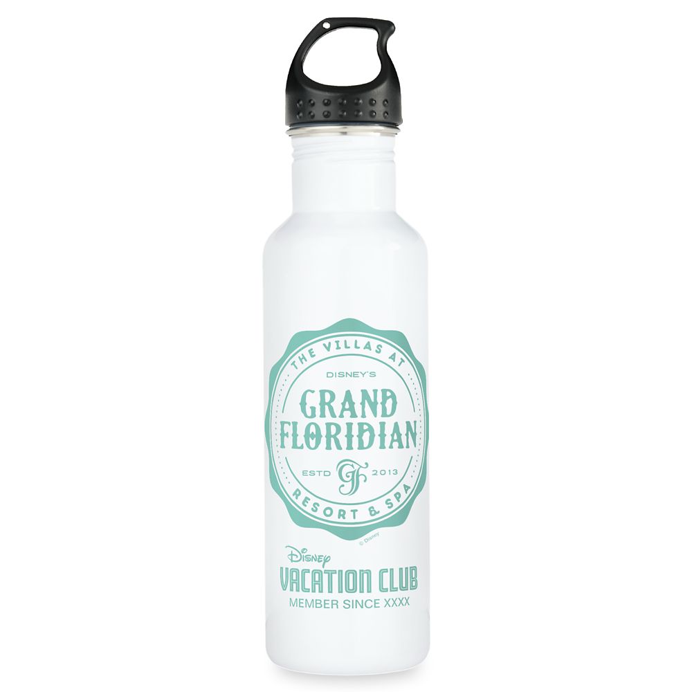 Water Bottle - Steel - White