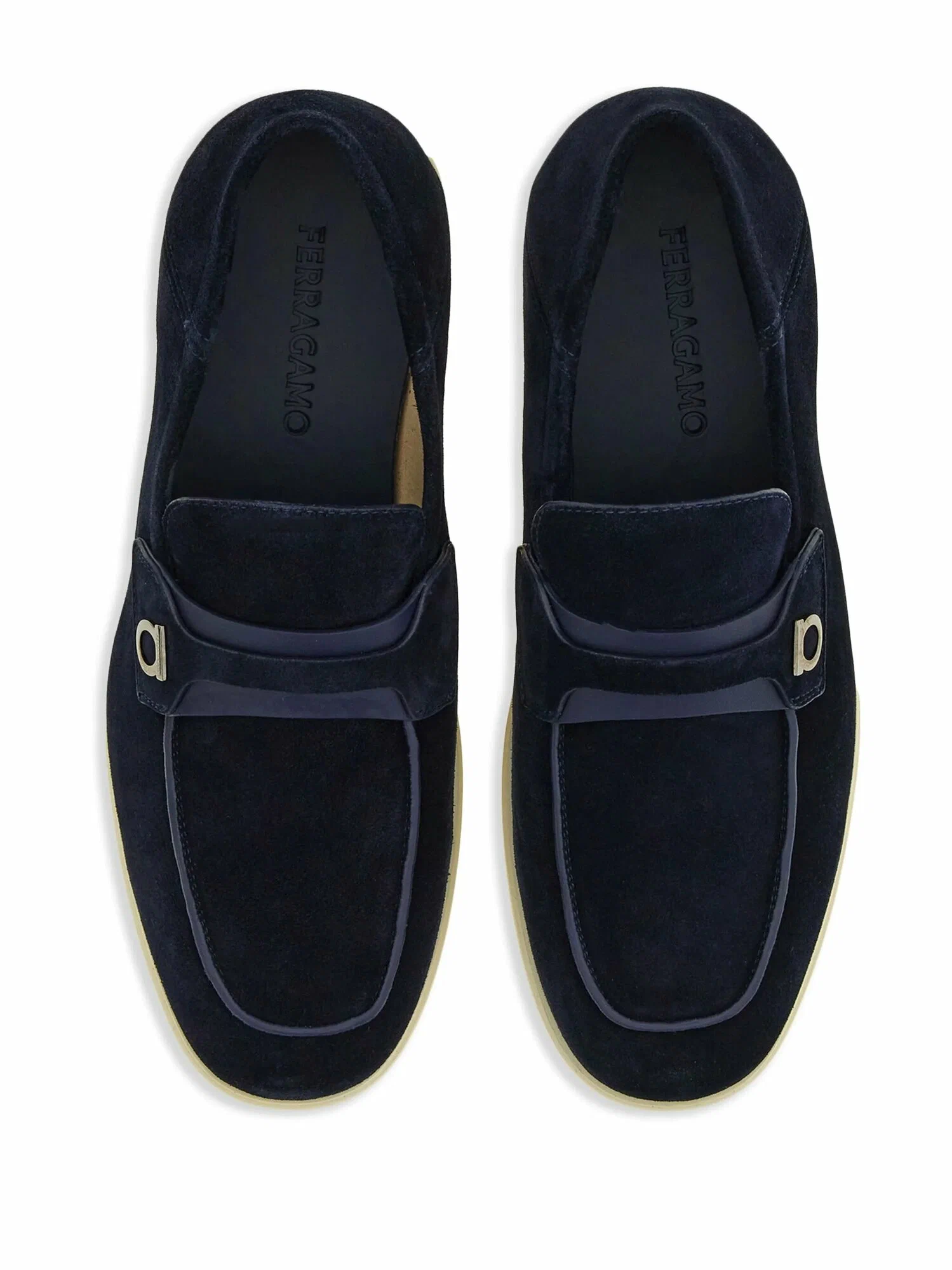 Precision Suede Loafer Indigo