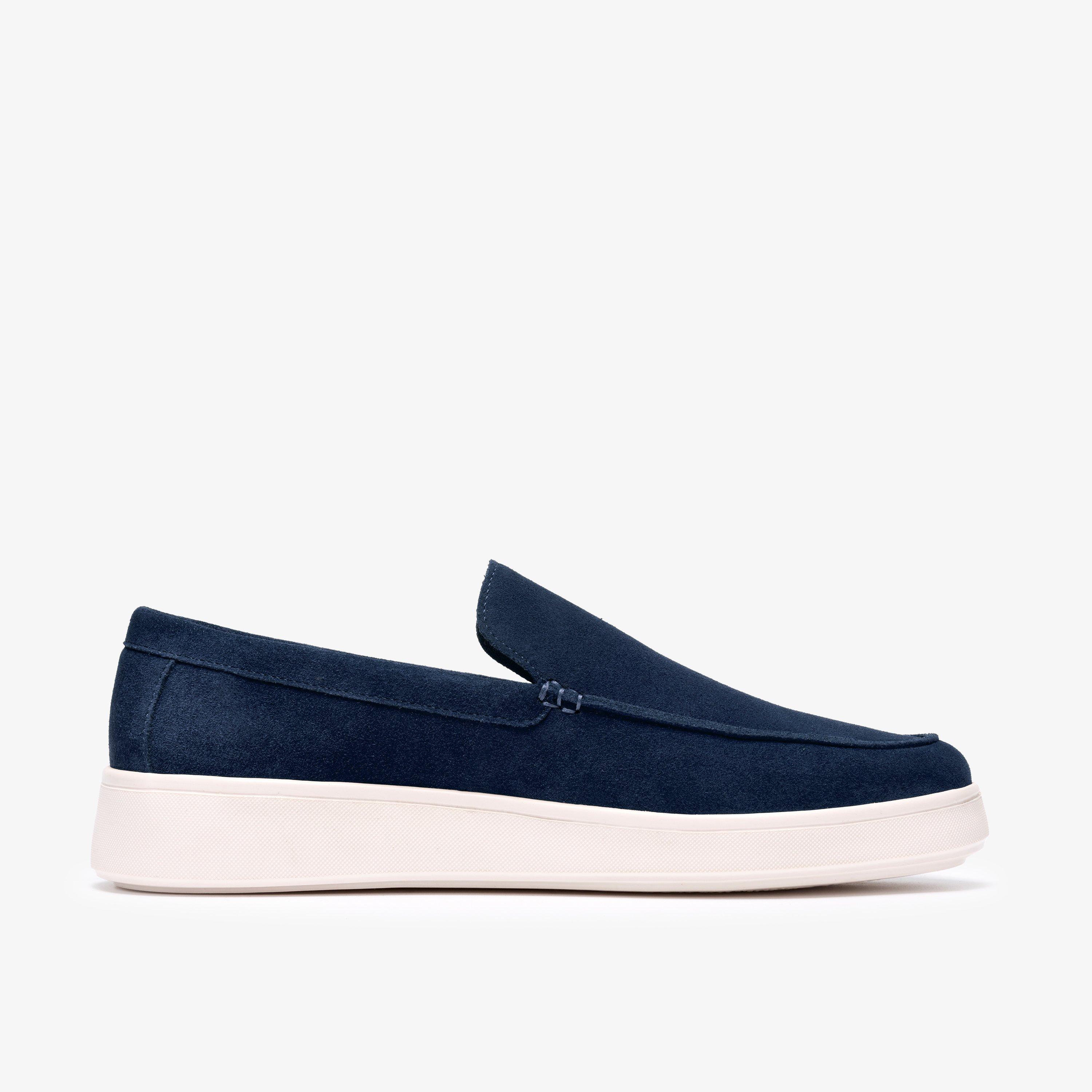Bold Suede Loafer Graphite