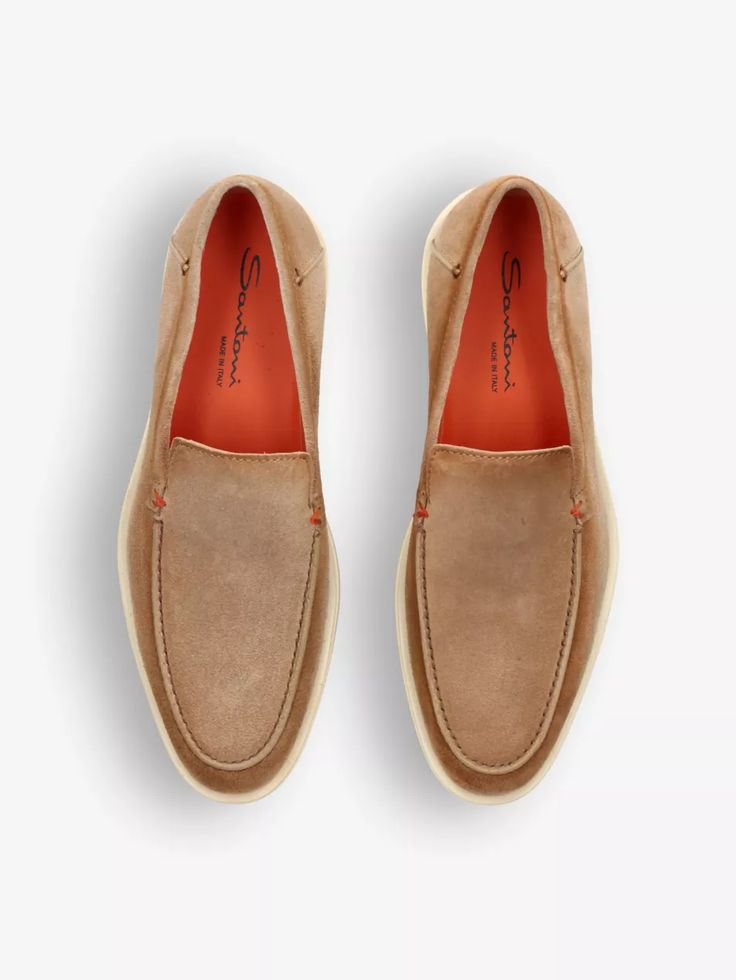 Metropolitan Suede Loafer Ivory