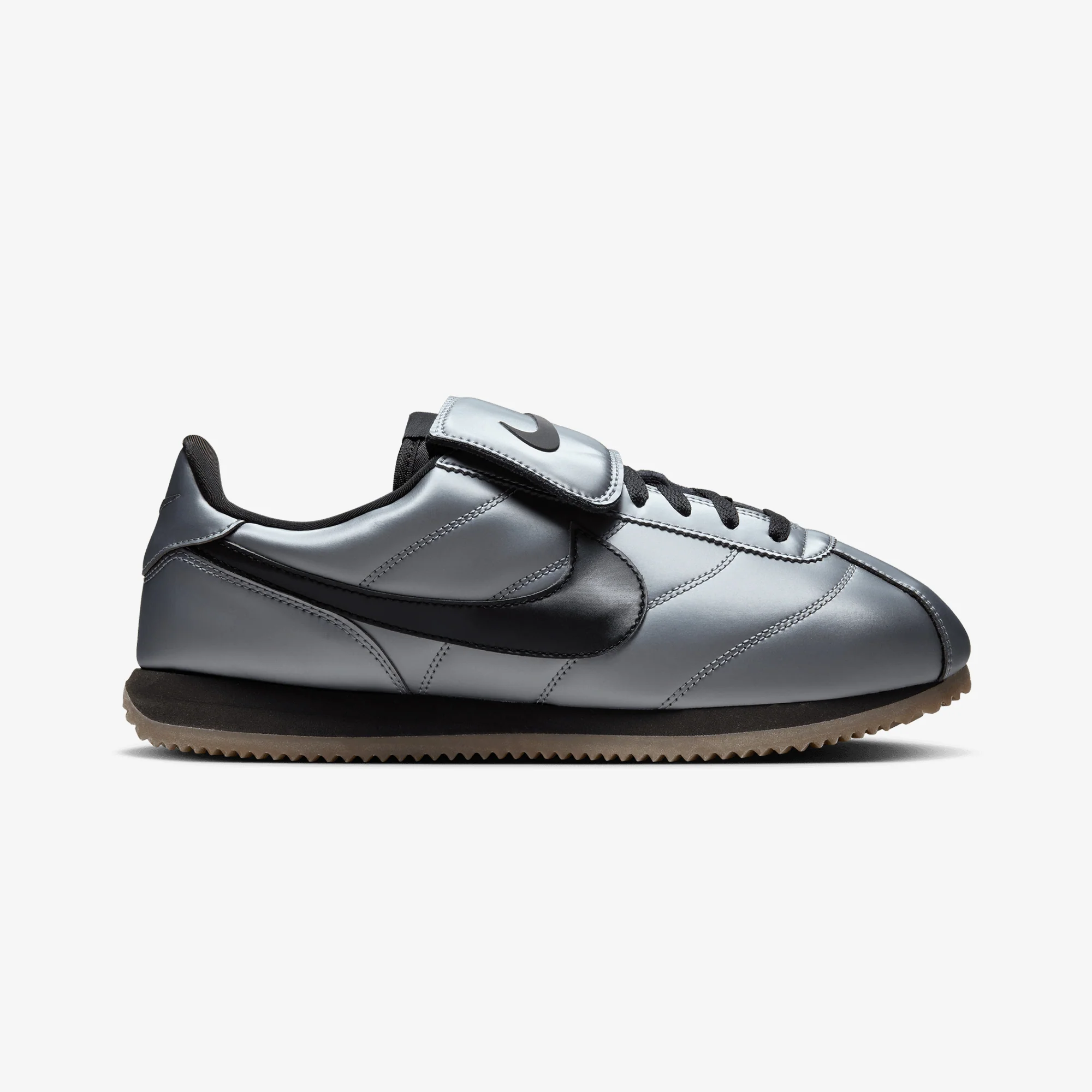 Modern Casual Leather Shoe Grey