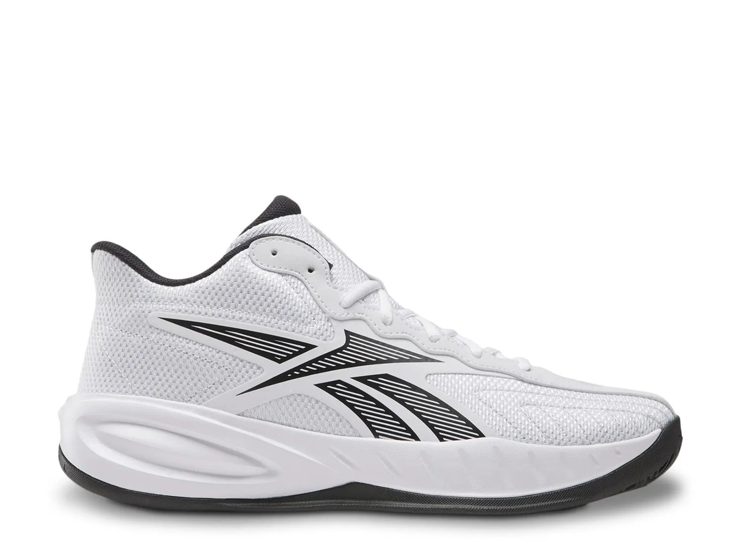 Contemporary Team Basketball Shoe White