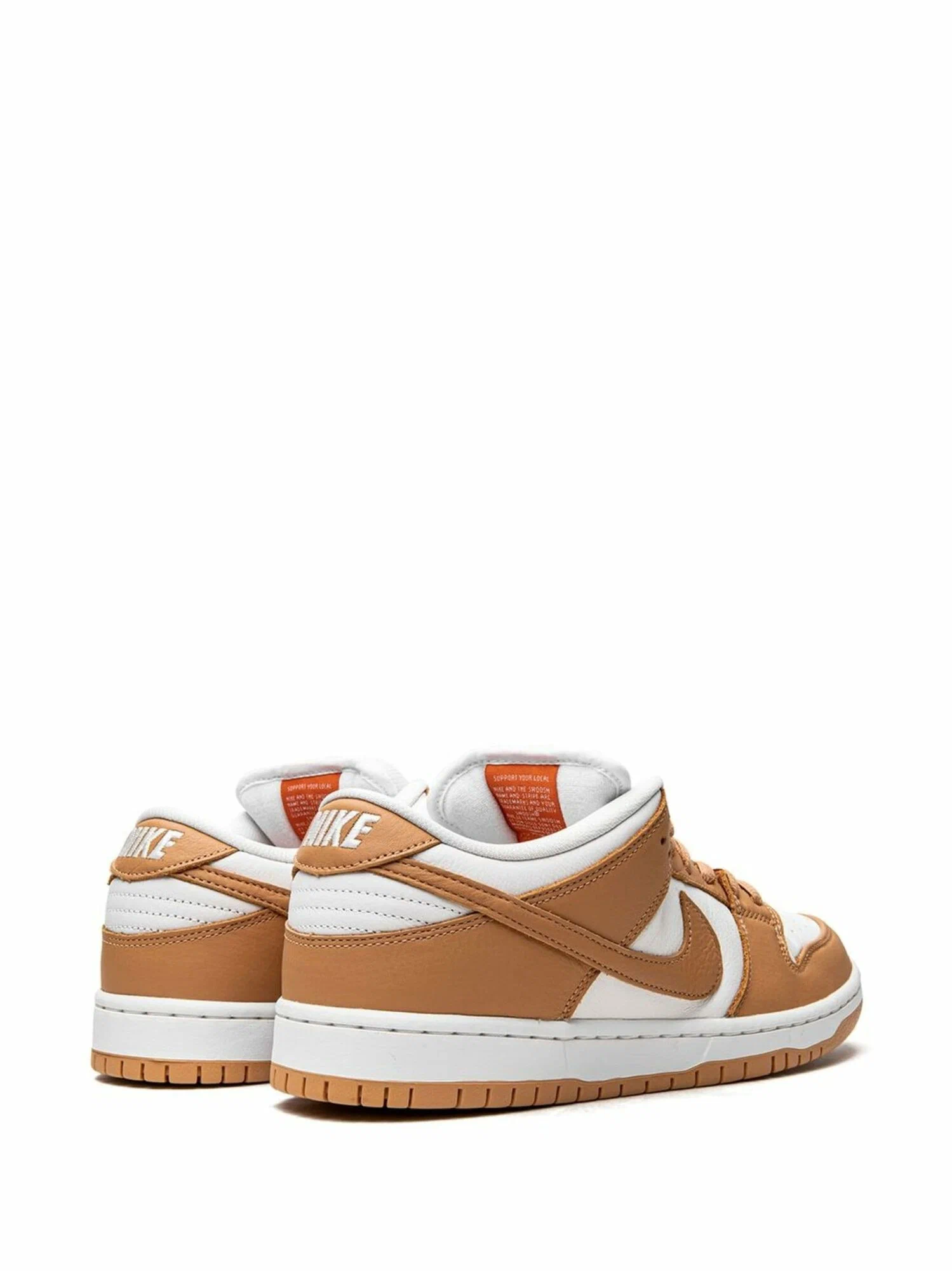 Refined Knit Sneaker Cognac