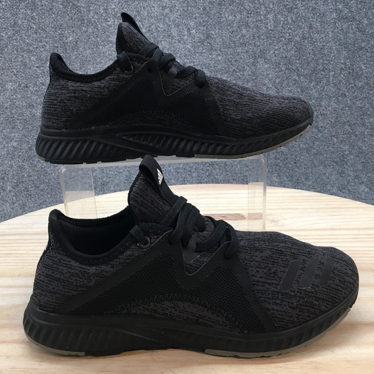 Edge Casual Leather Shoe Black