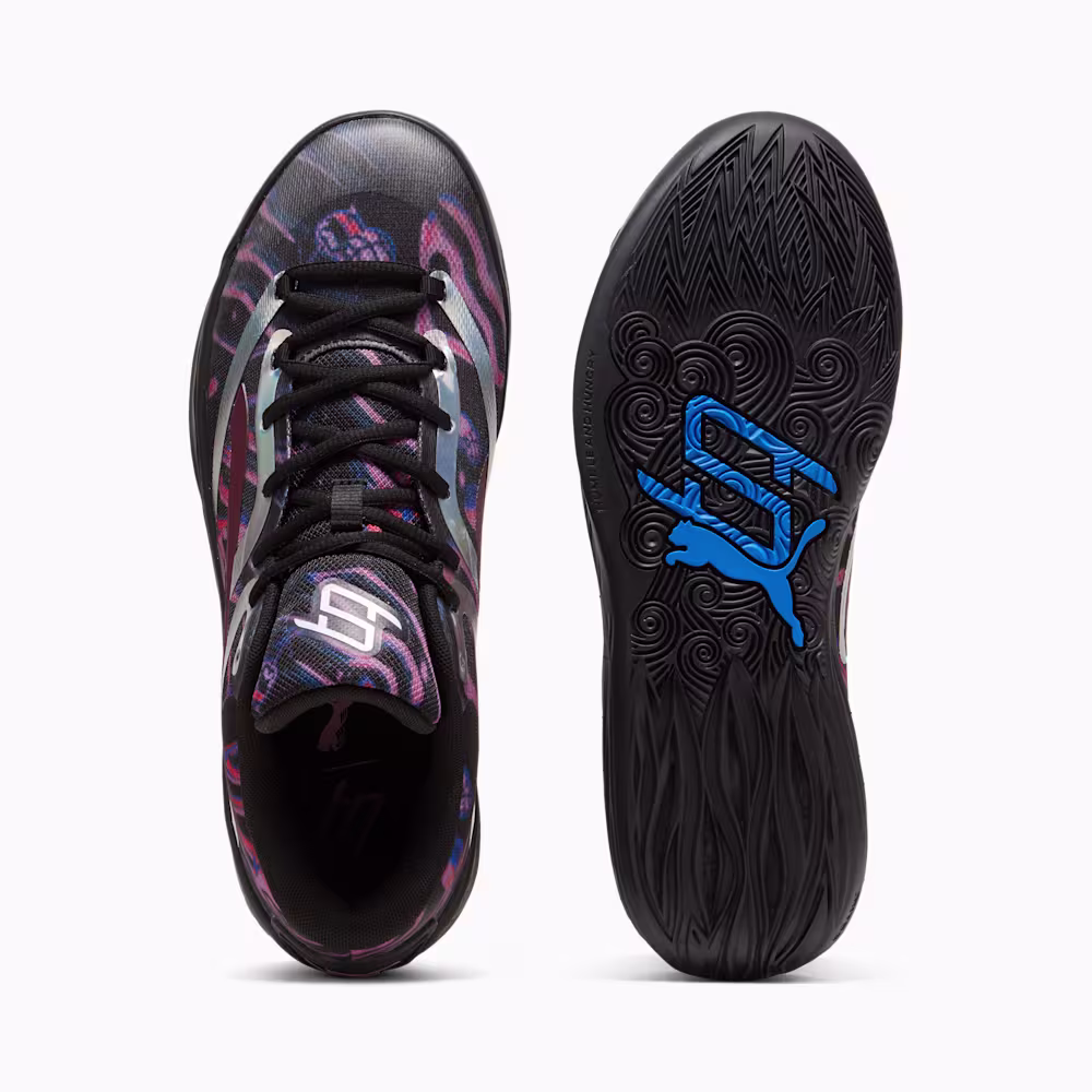 Contemporary Low Top Basketball Shoe Graphite