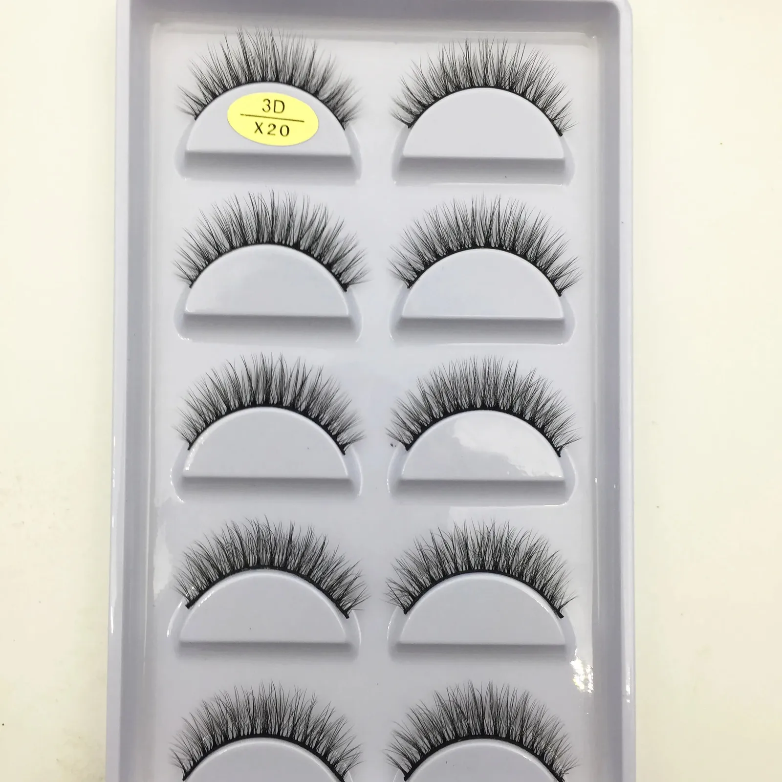 False Eyelashes 5-Pair