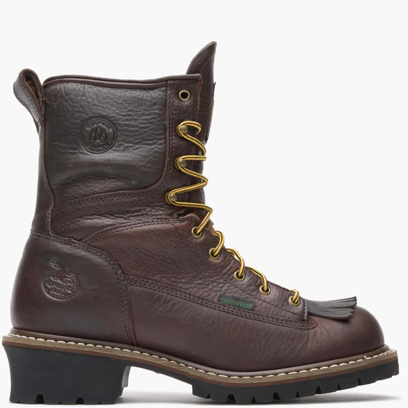 Vintage Logger Boot Rust
