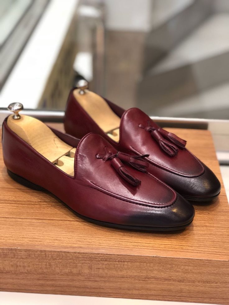Limited Edition Tassel Loafer Burgundy