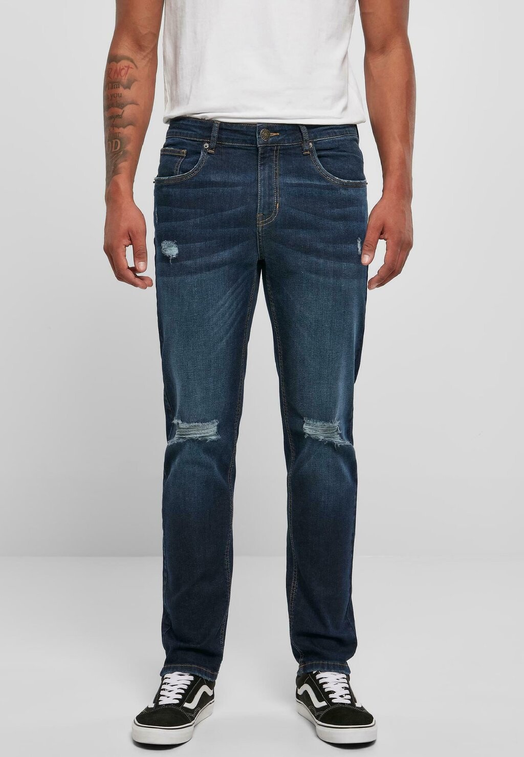 Urban Men's Denim Jeans Straight Cut Deluxe