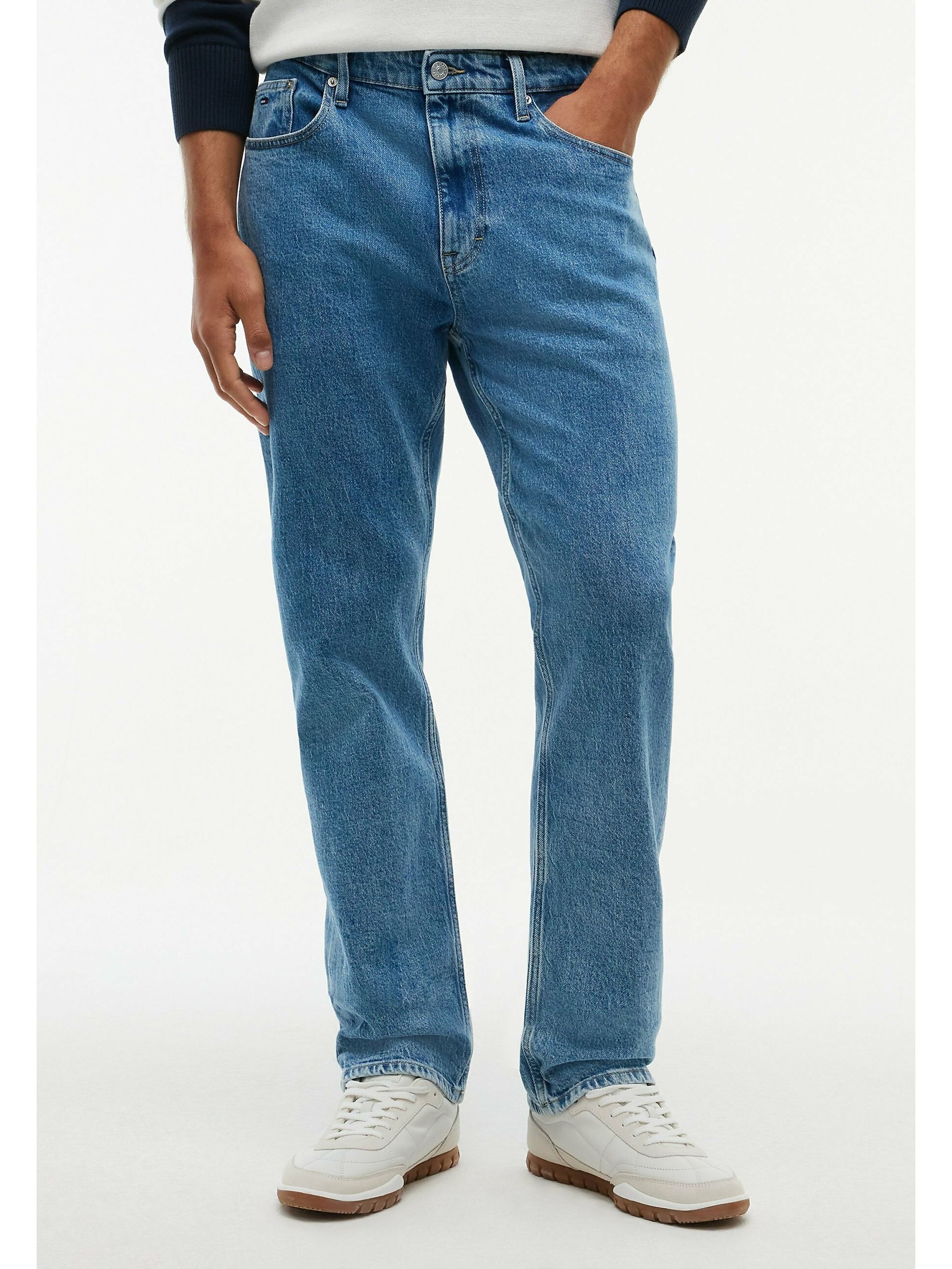 Vintage Men's Denim Jeans Straight Cut Deluxe