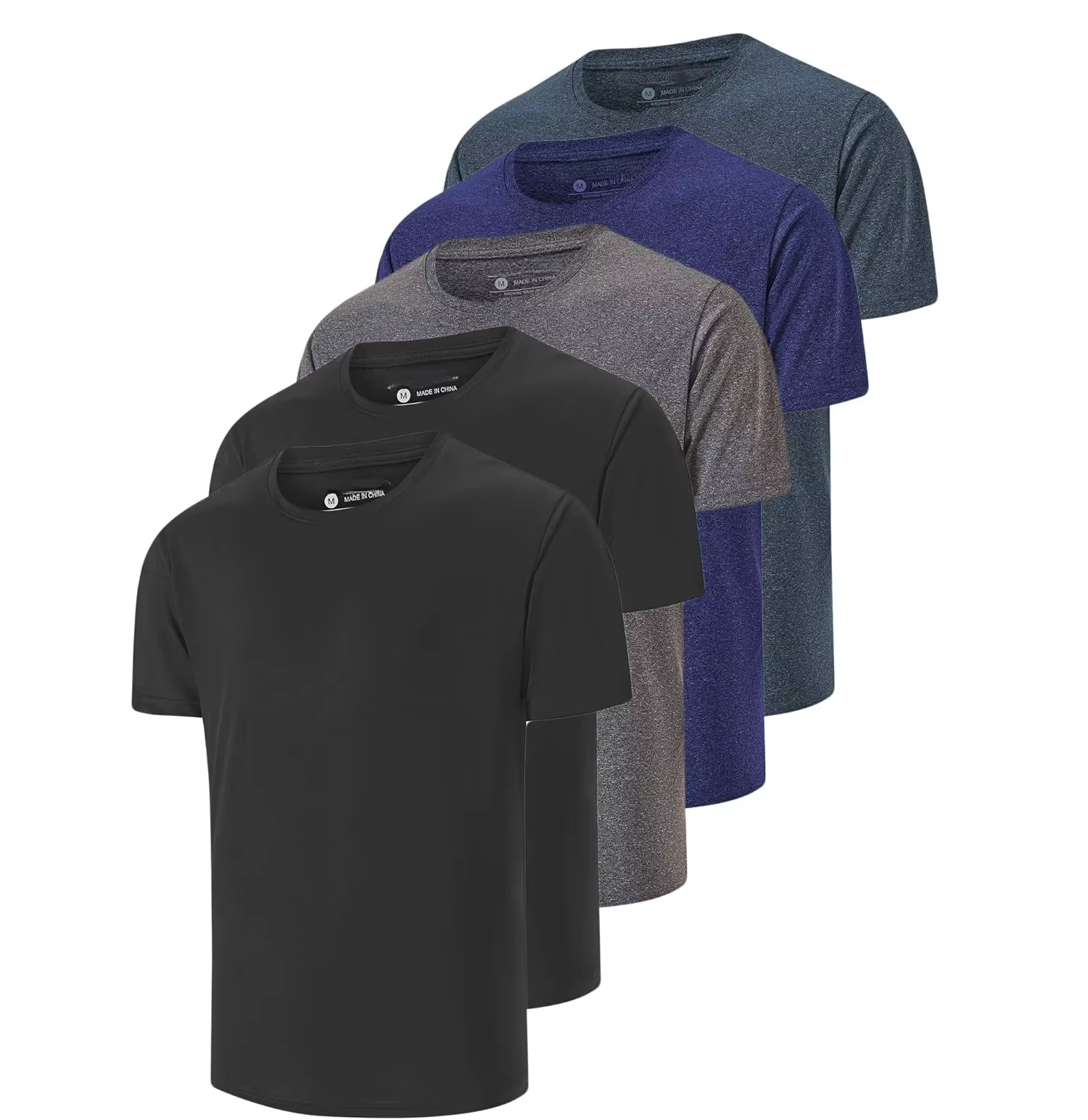 Sporty Men's Cotton T-Shirt Pack Eco
