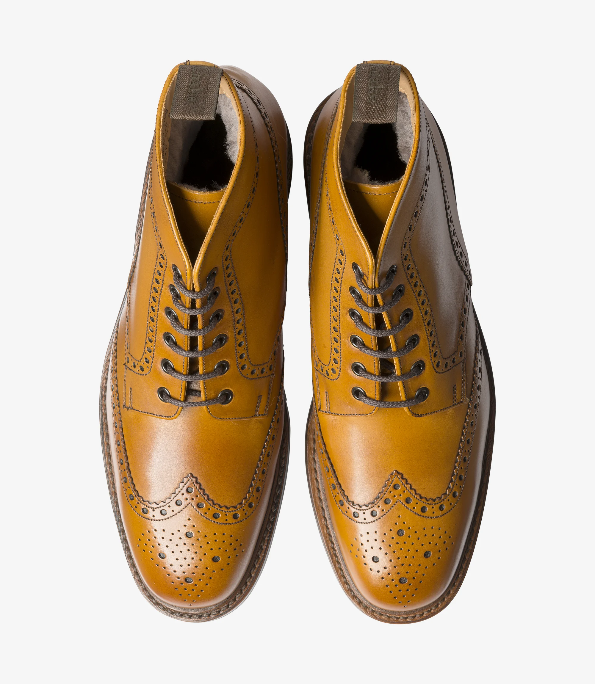 Velocity Brogue Boot Burgundy
