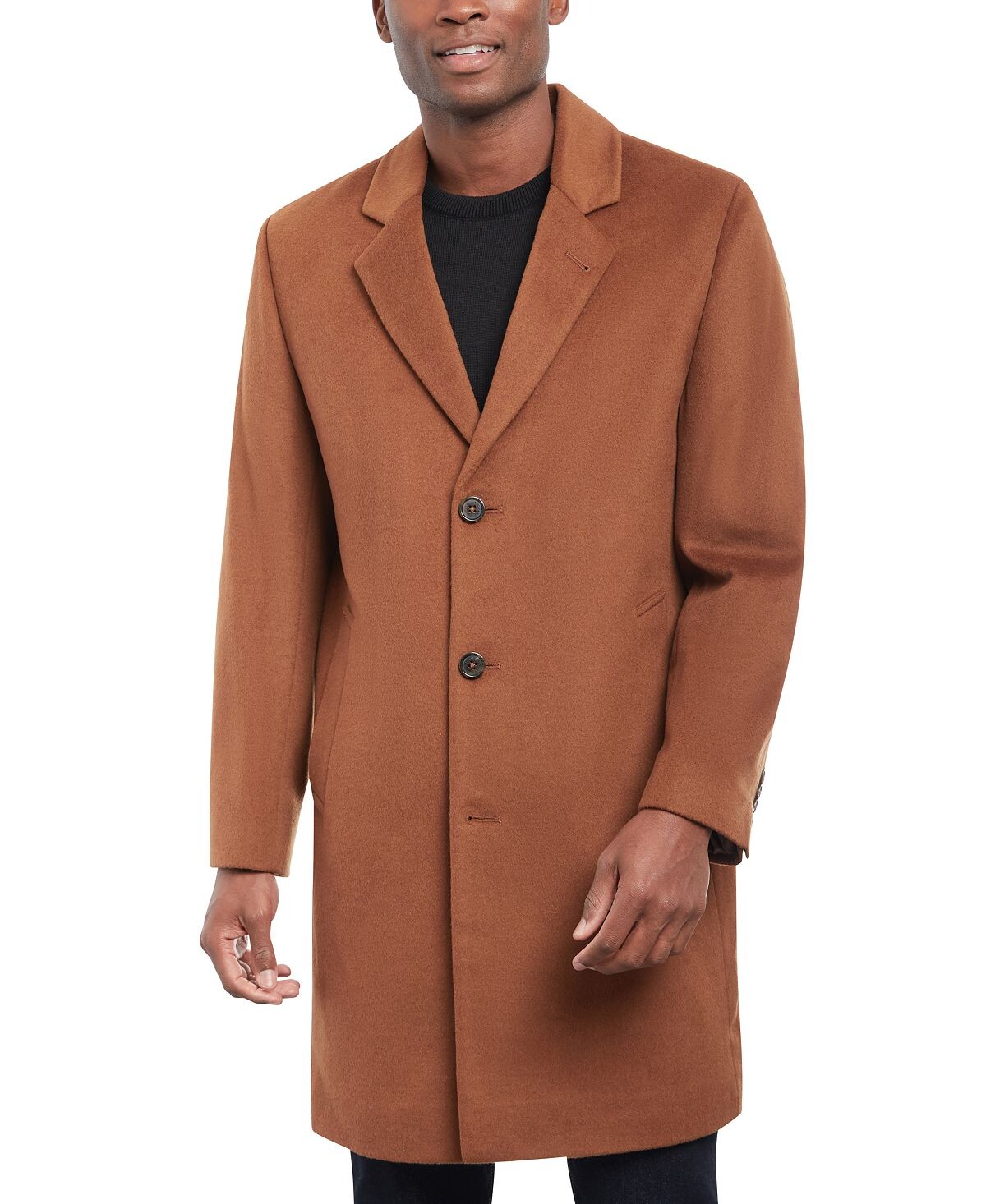 Men's Overcoat Wool Blend