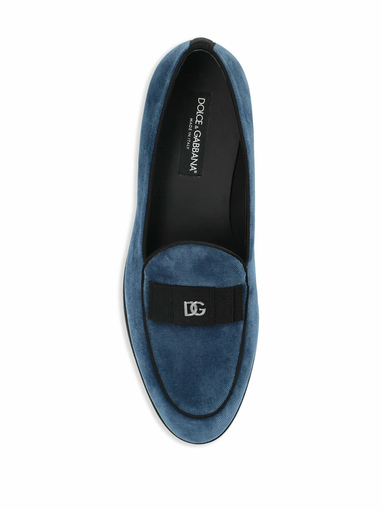 Contemporary Velvet Loafer Indigo