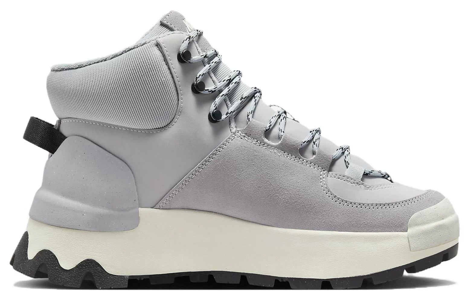 Signature Lace-Up Boot Grey