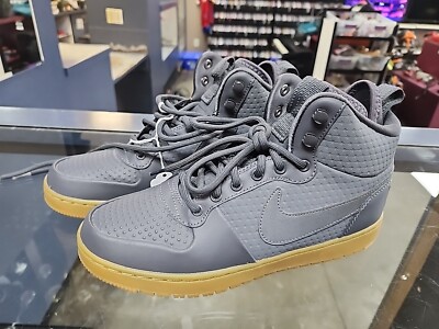 Signature Lace-Up Boot Grey