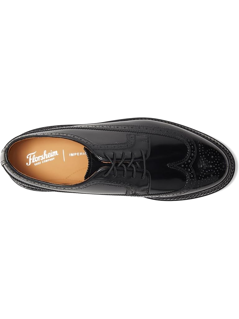 Heritage Wingtip Oxford Black