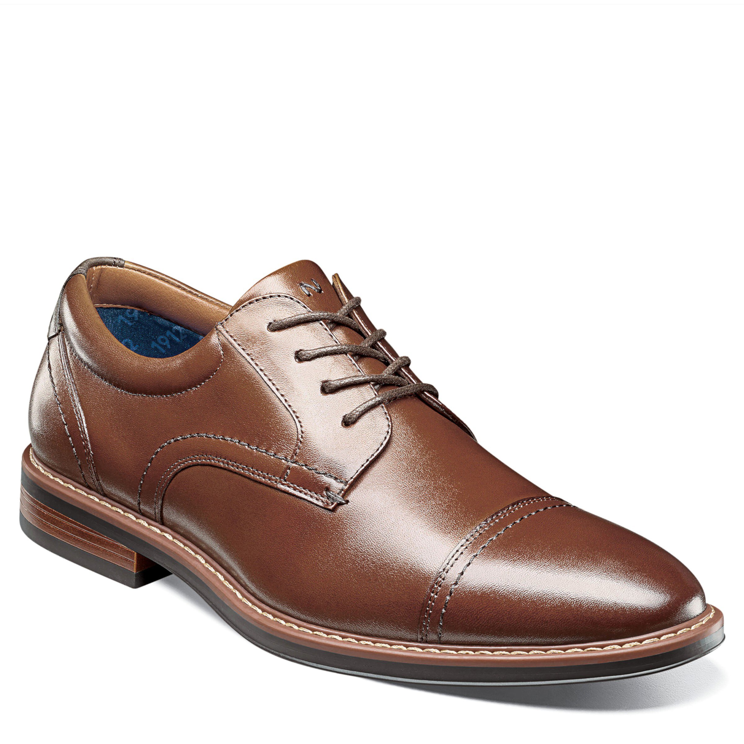 Comfort Cap-Toe Oxford Cognac