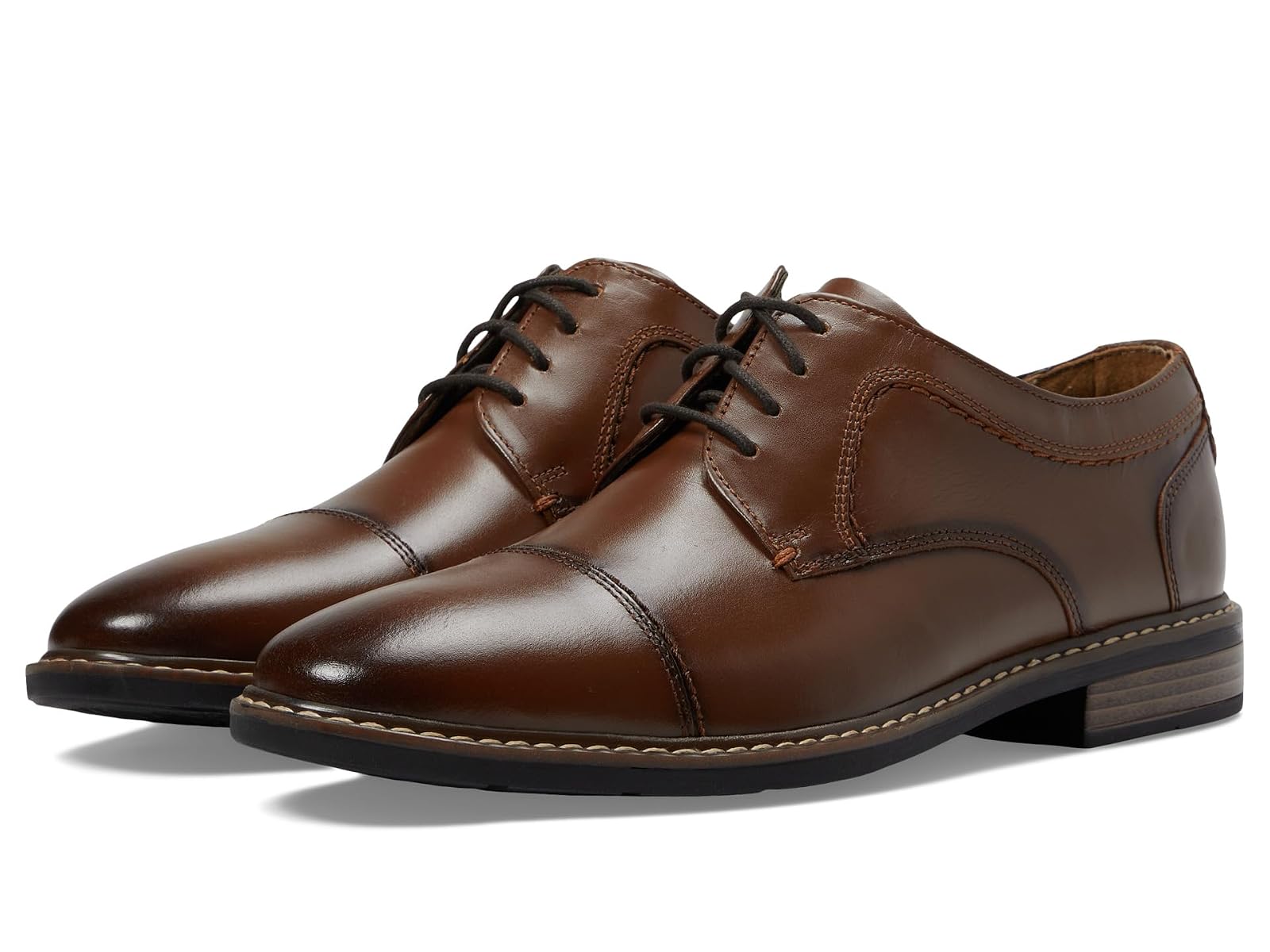 Comfort Cap-Toe Oxford Cognac