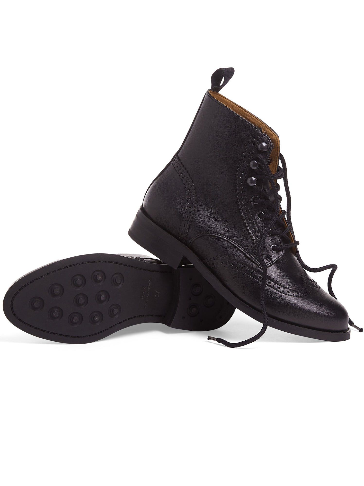 Bold Brogue Boot Graphite