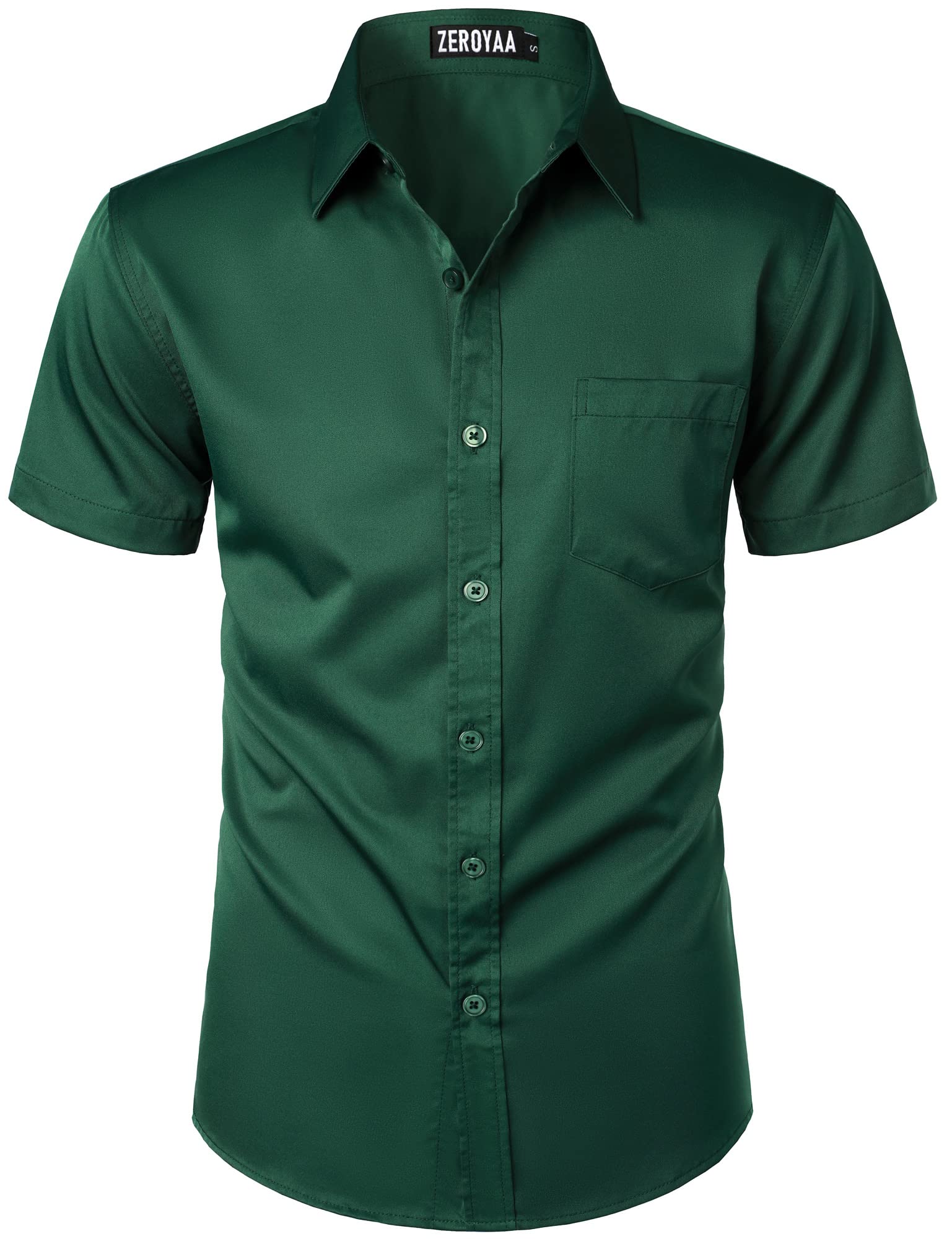 Urban Men's Slim Fit Dress Shirt Natural