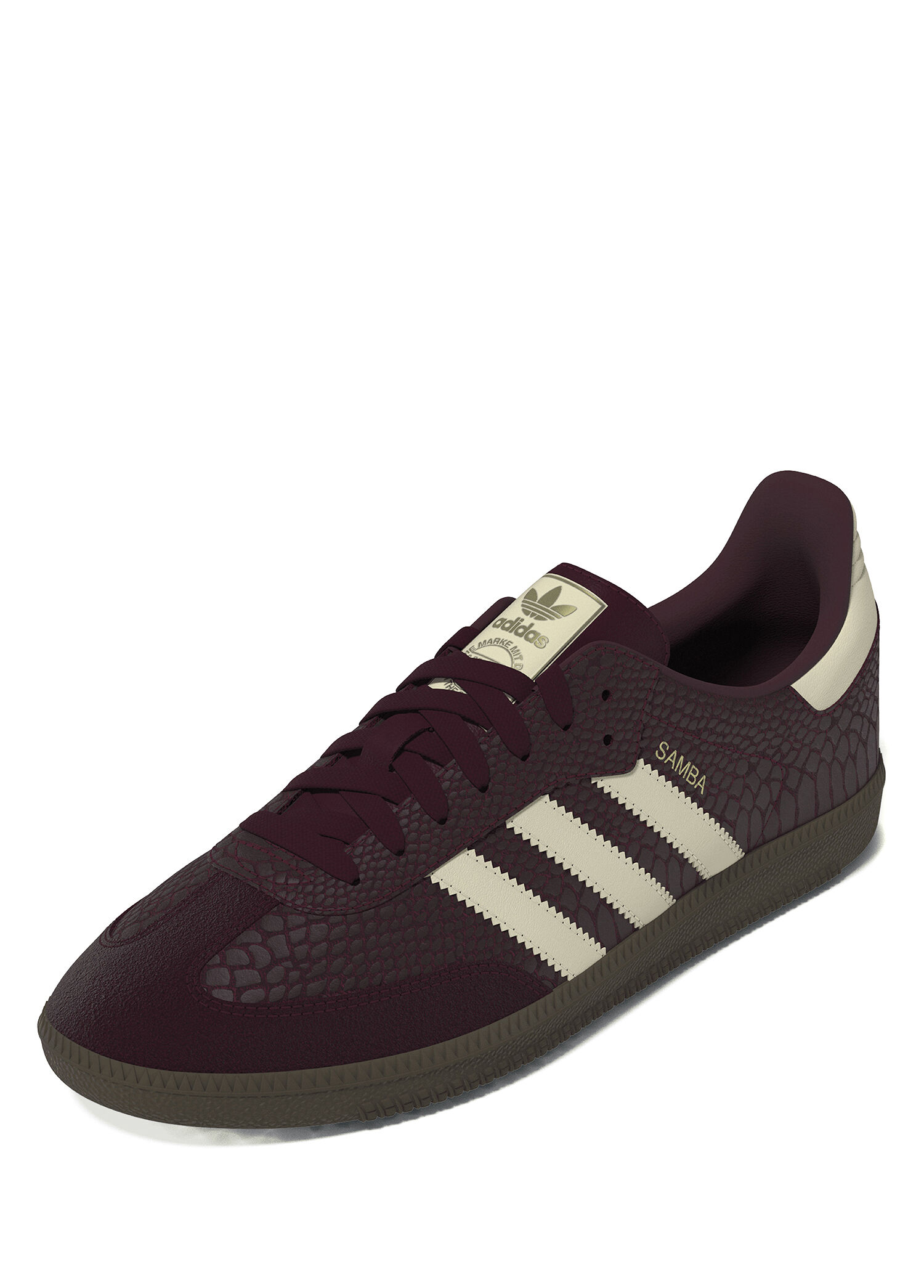 Signature Classic Leather Sneaker Bordeaux