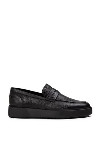Urban Leather Loafer Black