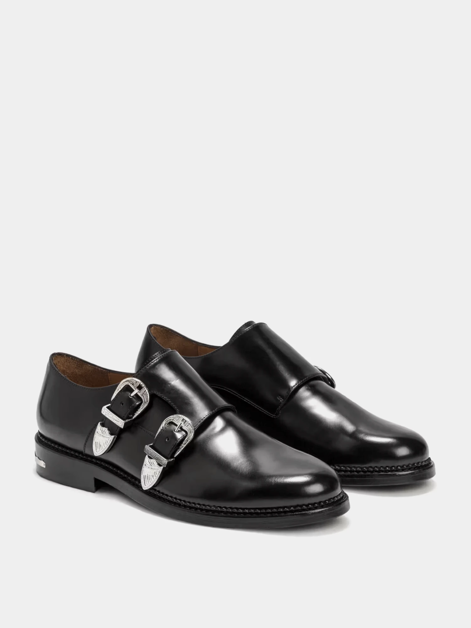 Signature Double Monk Strap Ivory