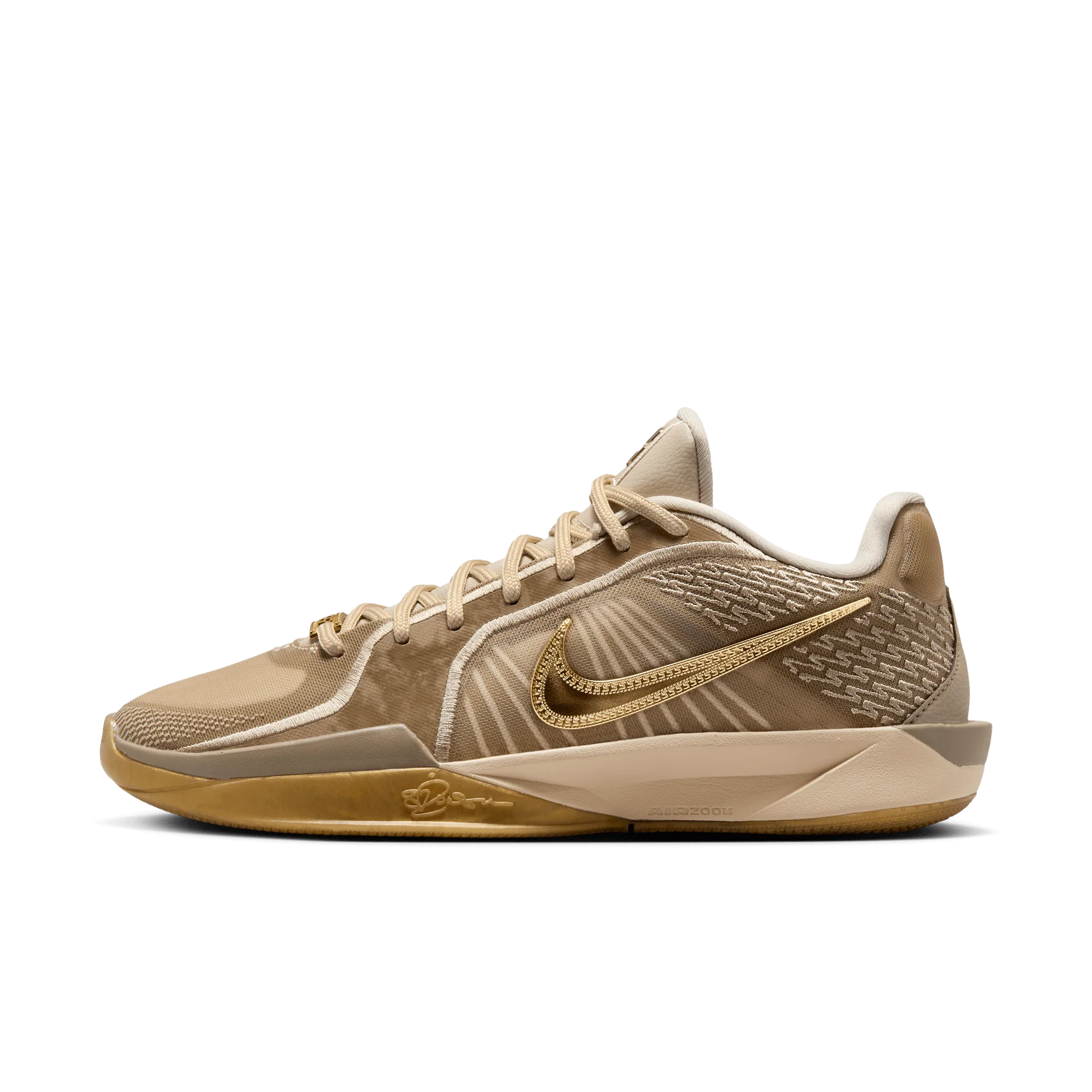 Refined Team Basketball Shoe Tan