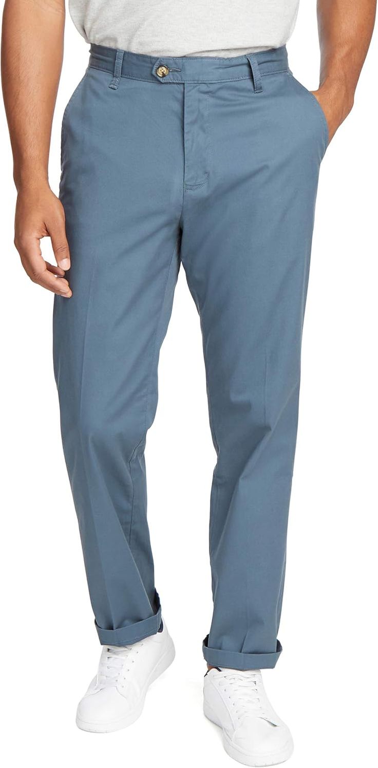 Soft Men's Casual Chino Pants Plus