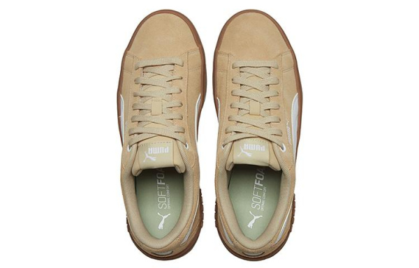 Bold Platform Tennis Shoe Khaki